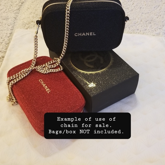 Coach Dinky Chain Strap in Light Gold - Picture 9 of 11